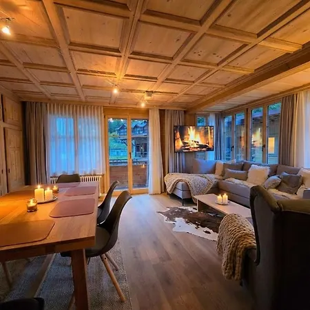 Wasserfallhuesli In Lauterbrunnen, Near Interlaken, Muerren, Wengen 公寓 *